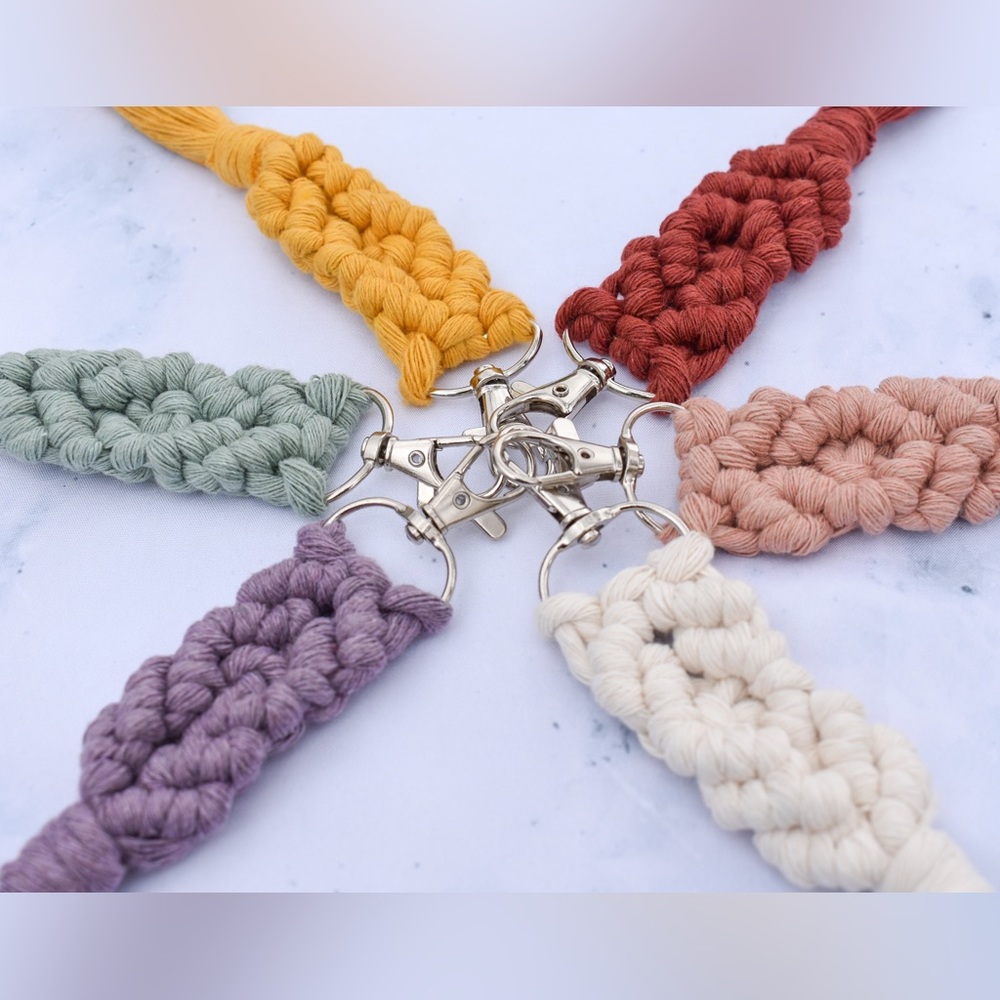 Macrame Keychains - Picture 3 of 6